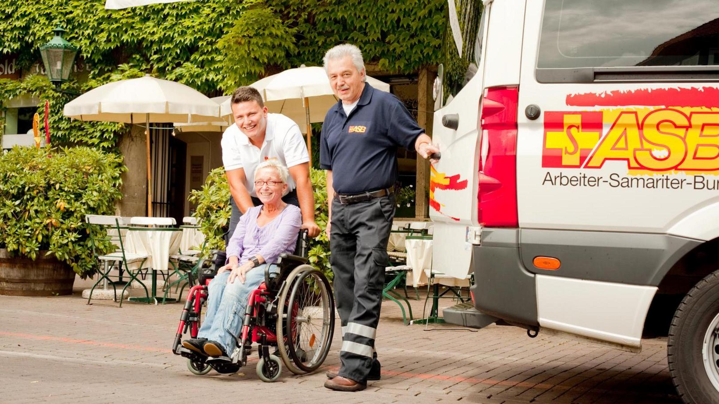 Fahrdienst für Menschen mit Behinderung